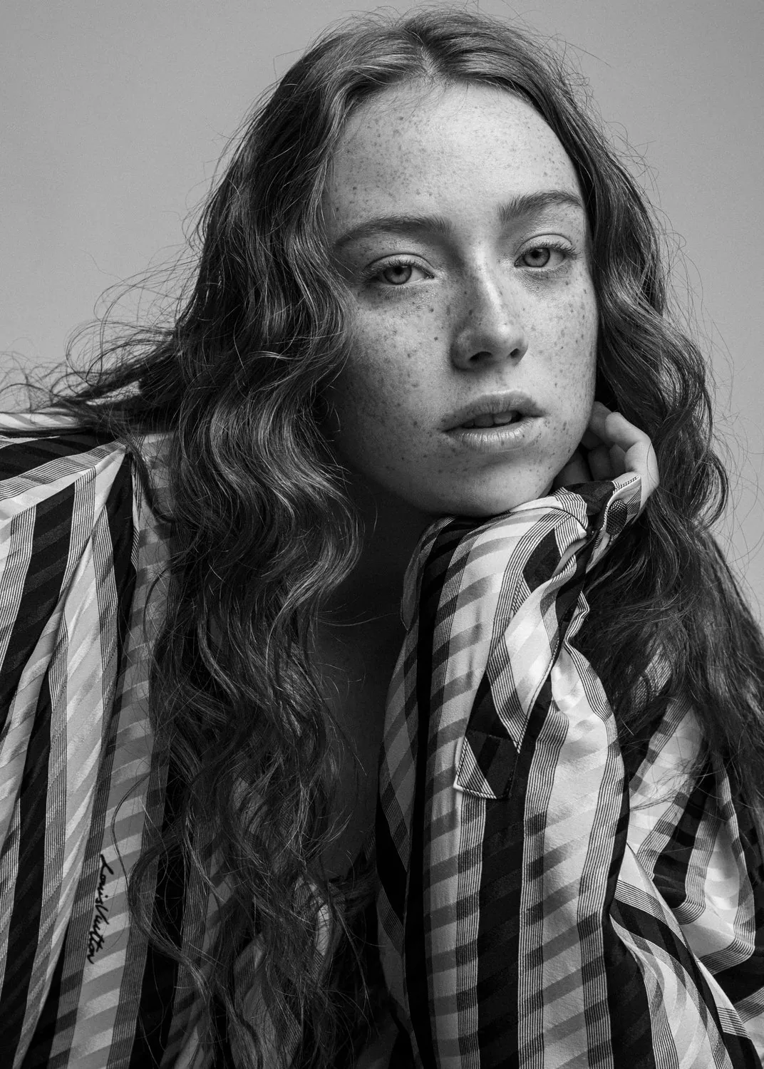 5Eleven Magazine black and white editorial portrait shot at Motherlight Studios