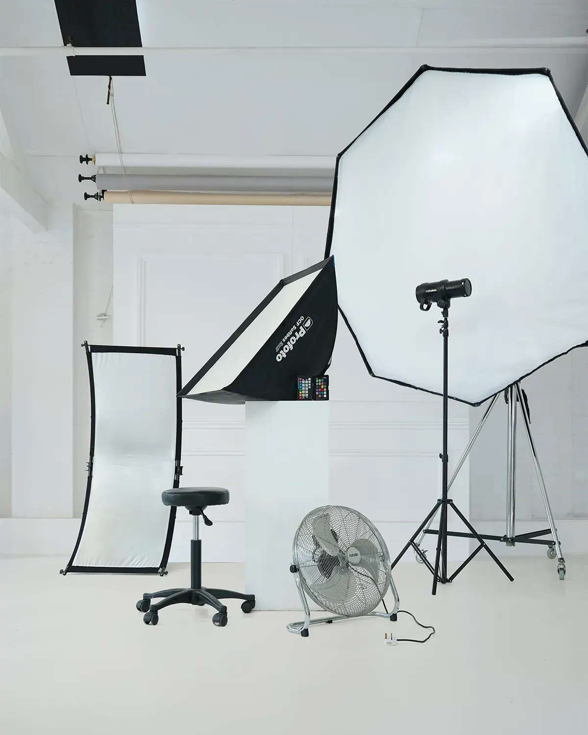 Profoto studio lighting available for hire at Motherlight Studios