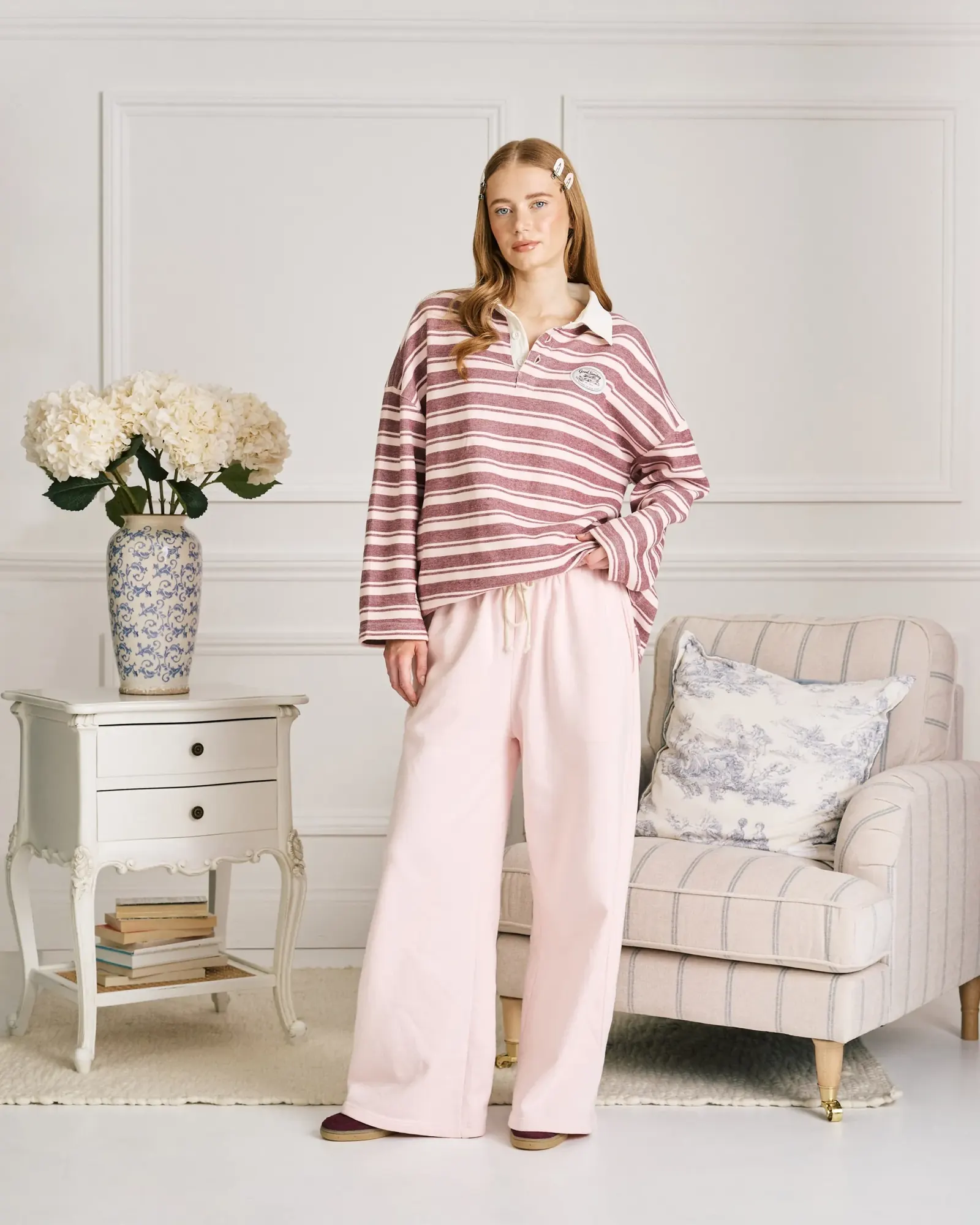 Womenswear loungewear ecommerce photography shot at Motherlight Studios in Shoreditch