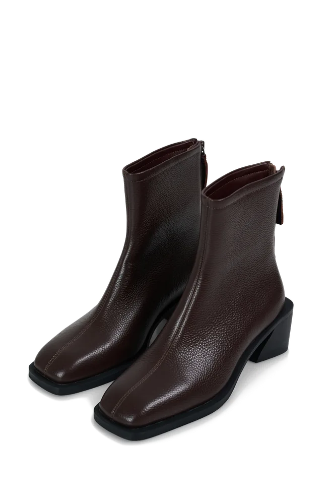 Leather boots product photography in London