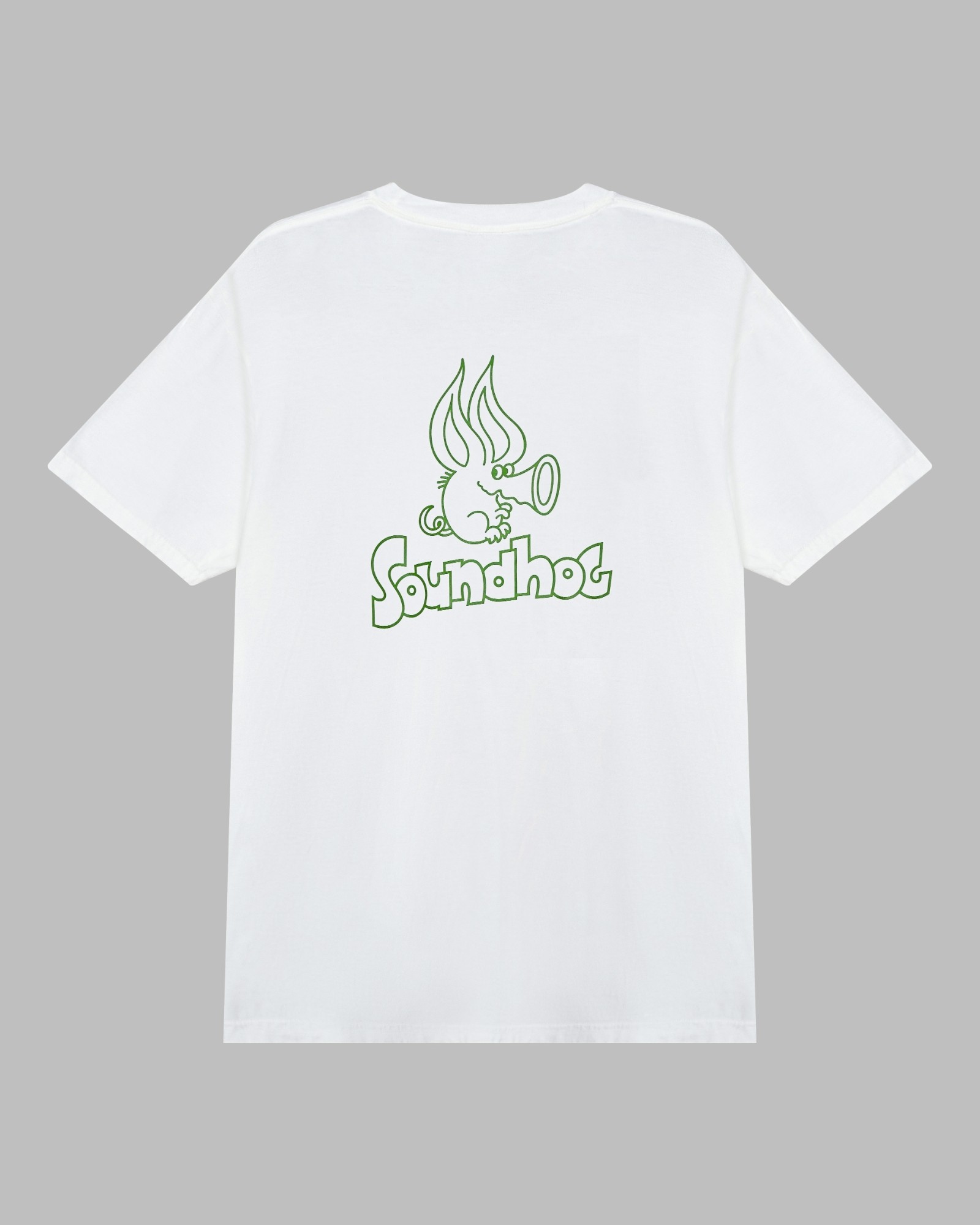 Universal Music Group Soundhog t-shirt flat lay ecommerce photography
