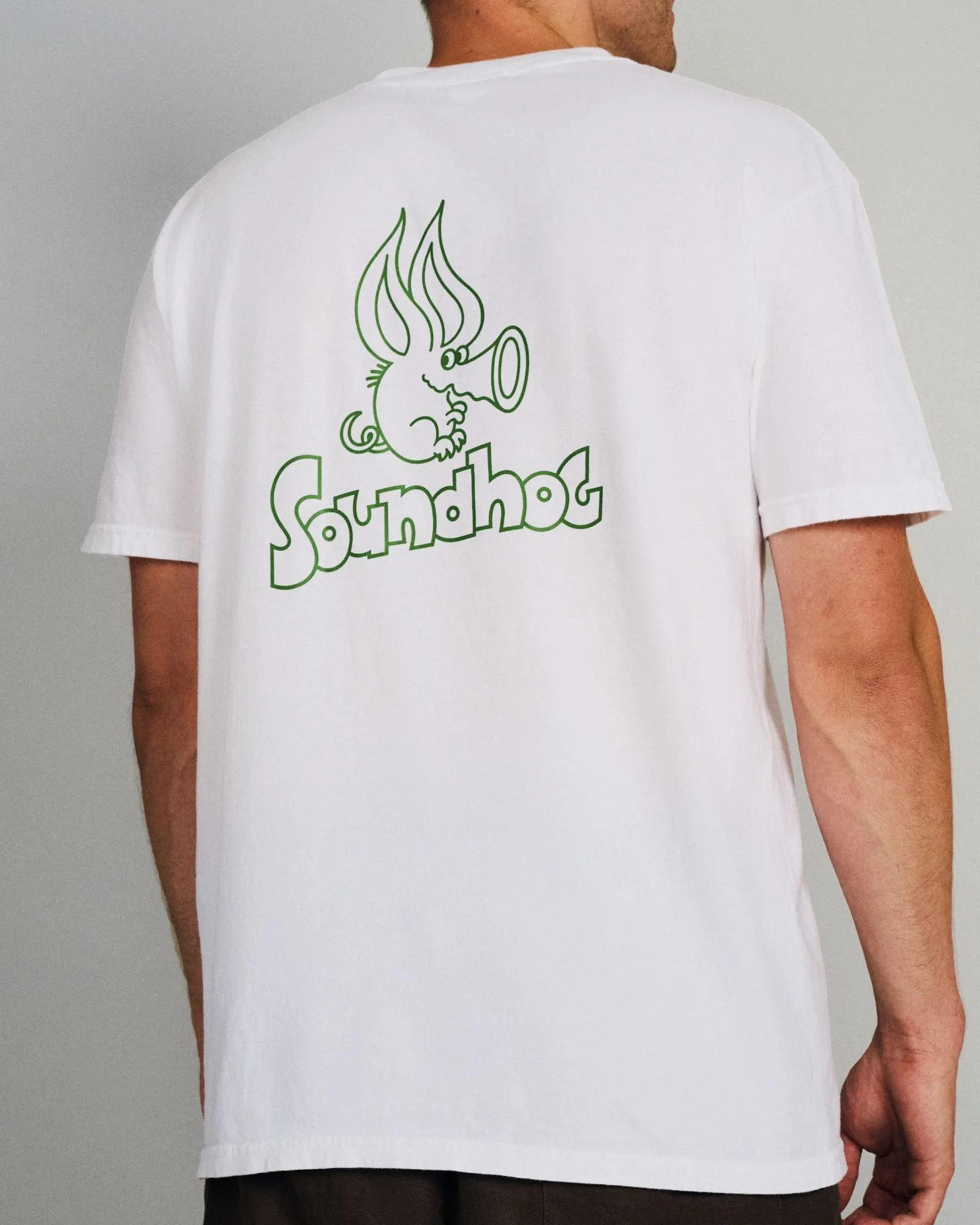 Universal Music Group Soundhog t-shirt lifestyle photography